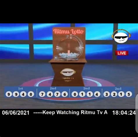 www ritmu tv today result|Live Ritmu TV Draw Result Today [2pm, 8pm & 11 pm].